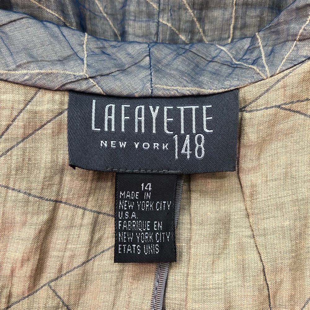 Lafayette 149 Embroidered Linen Jacket - Picture 5 of 5